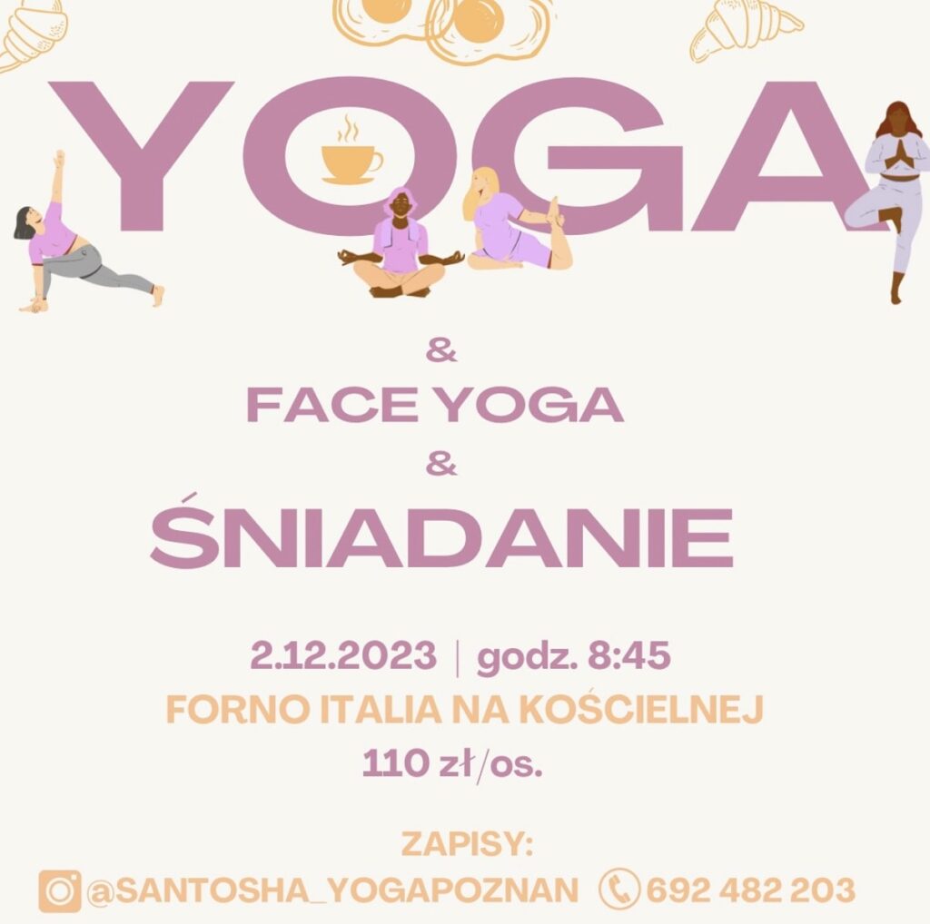 wydarzenie yoga połączona ze śniadaniem w restauracji