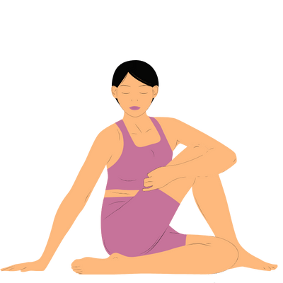 joga na rozluźnienie bioder prowadzona w studiu jogi Santosha Yoga Studio w Poznaniu