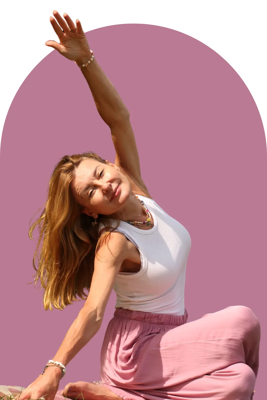 joga z Karoliną Silską prowadzona w Santosha Yoga Studio w Poznaniu